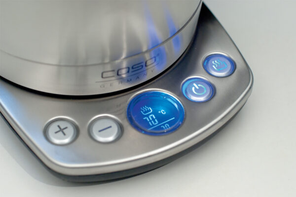 Caso | WK 2200 | With electronic control | 2200 W | 1.7 L | Stainless steel | 360° rotational base | Stainless steel - Image 4