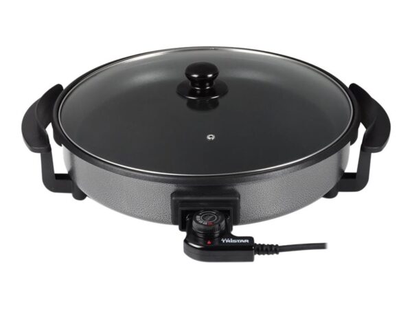 Tristar | Multifunctional grill pan | PZ-2963 | Diameter 30 cm | Black | Fixed handle - Image 4