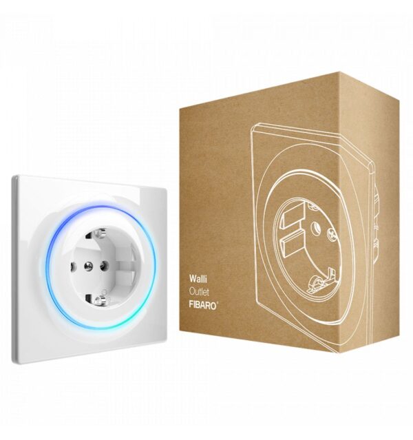 Fibaro | Walli Outlet (type F) | Z-Wave EU | White - Image 3