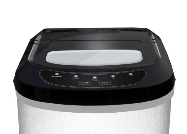 Caso | Ice cube maker | IceMaster Pro | Ice cube maker | 140 W | 2.2 L | Stainless steel - Image 5