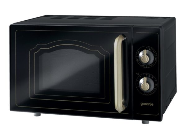 Gorenje | Microwave oven with grill | MO4250CLB | Free standing | 20 L | 700 W | Grill | Black - Image 2