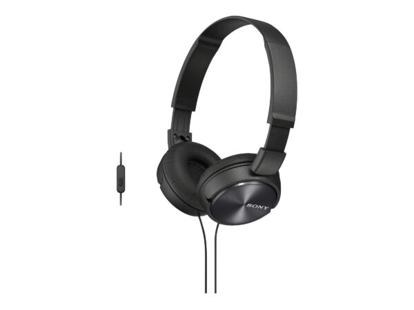 Sony | Foldable Headphones | MDR-ZX310 | Wired | On-Ear | Black - Image 2