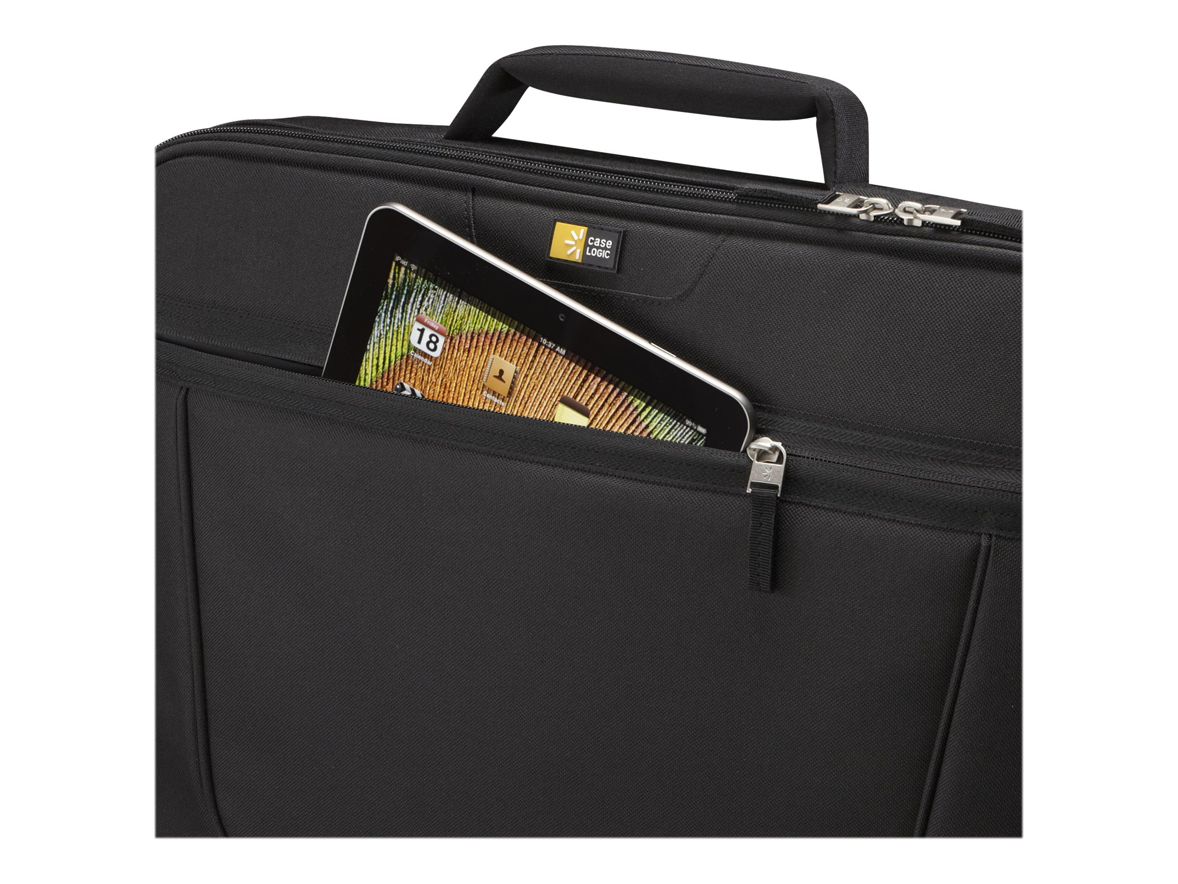 Case Logic | VNCI217 | Fits up to size 17.3 " | Messenger - Briefcase | Black | Shoulder strap - Image 10