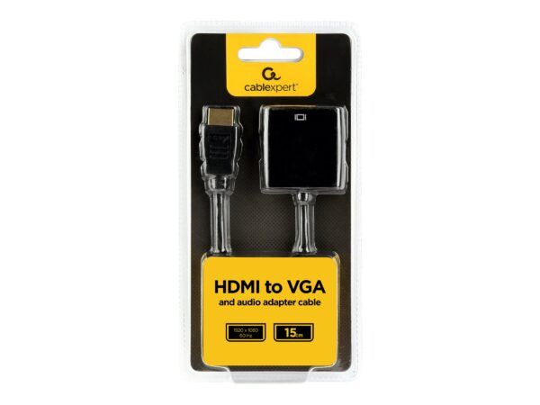 Cablexpert | HDMI to VGA and audio adapter cable - Image 6