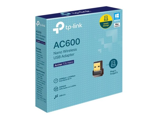 TP-LINK | Dual Band USB 2.0 Adapter | Archer T2U Nano - Image 5