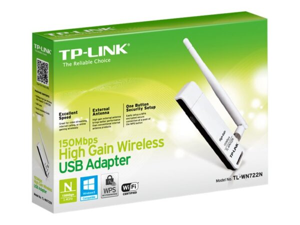 TP-LINK | USB 2.0 Adapter | TL-WN722N - Image 5