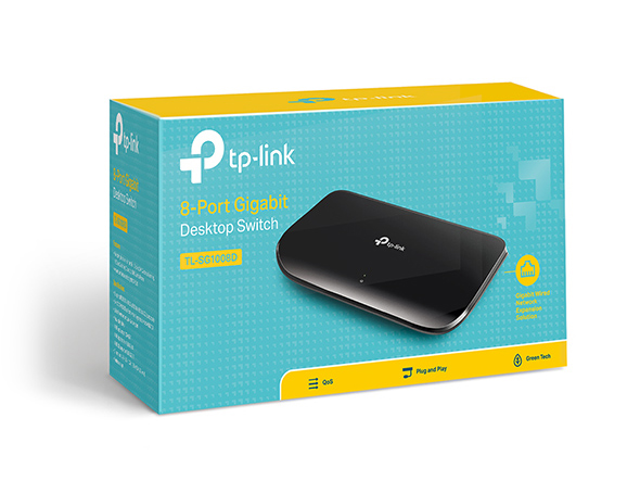 TP-LINK | Switch | TL-SG1008D | Unmanaged | Desktop | Gigabit Ethernet (copper) ports quantity 8 | Power supply type External | 36 month(s) - Image 10