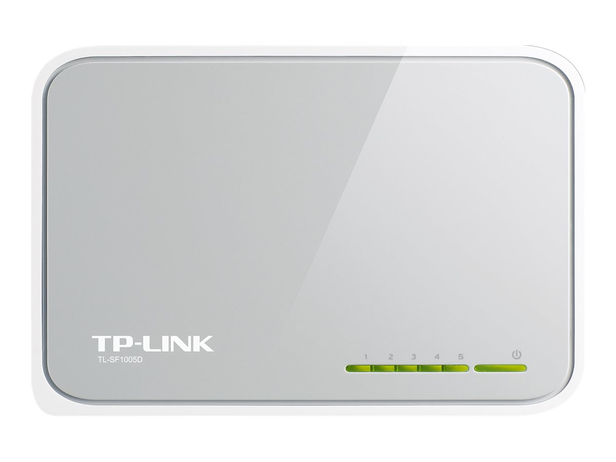 TP-LINK | Switch | TL-SF1005D | Unmanaged | Desktop | 10/100 Mbps (RJ-45) ports quantity 5 | Power supply type External | 36 month(s) - Image 4