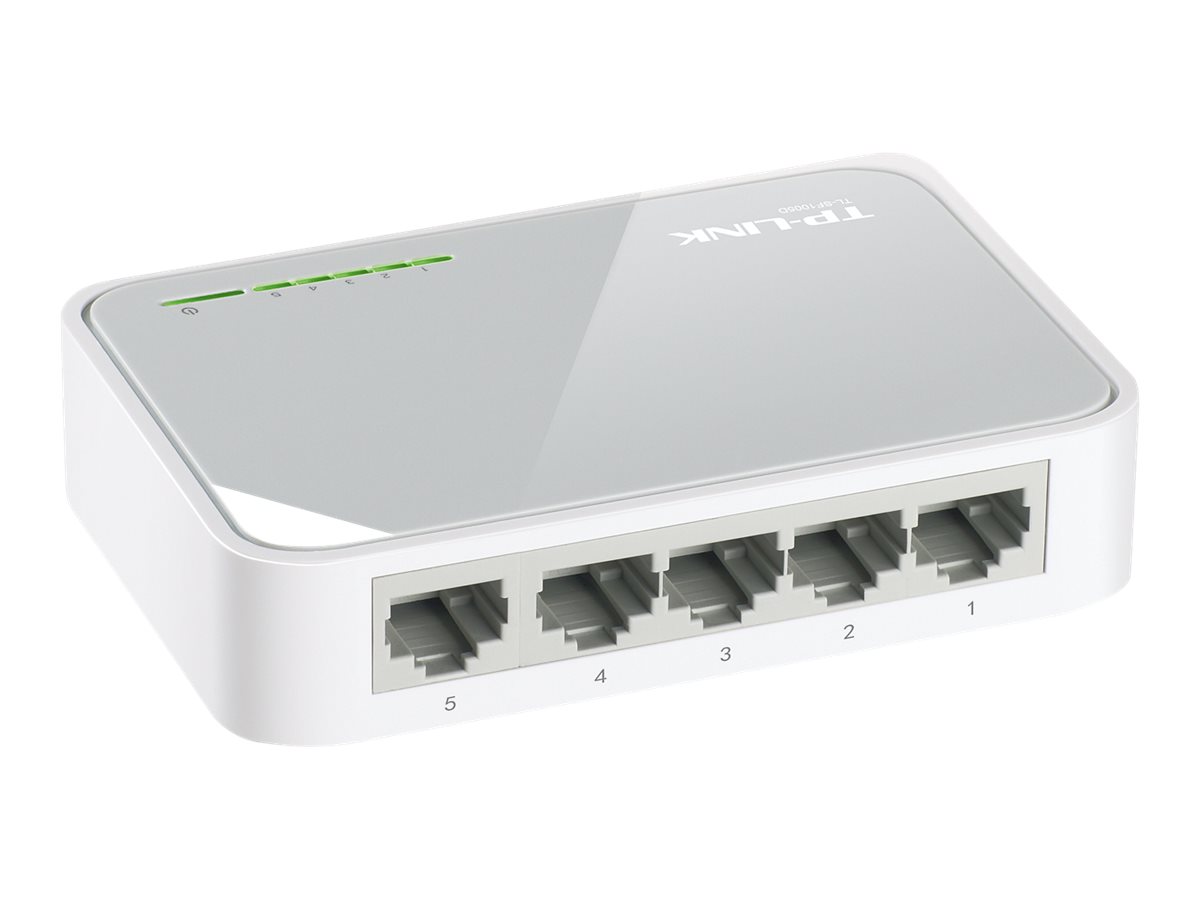 TP-LINK | Switch | TL-SF1005D | Unmanaged | Desktop | 10/100 Mbps (RJ-45) ports quantity 5 | Power supply type External | 36 month(s) - Image 6