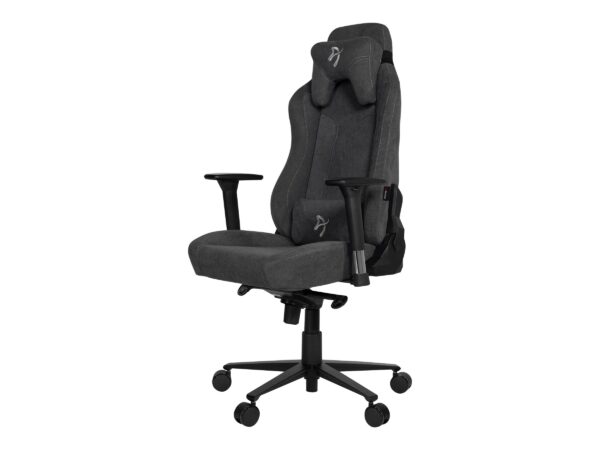 Arozzi Fabric Upholstery | Gaming chair | Vernazza Soft Fabric | Dark Grey - Image 2