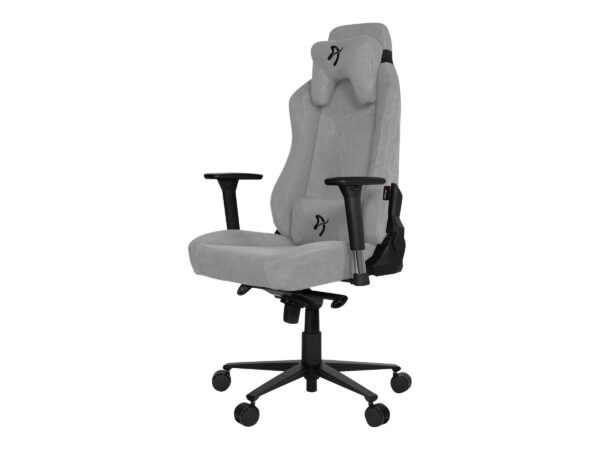 Arozzi Fabric Upholstery | Gaming chair | Vernazza Soft Fabric | Light Grey - Image 2