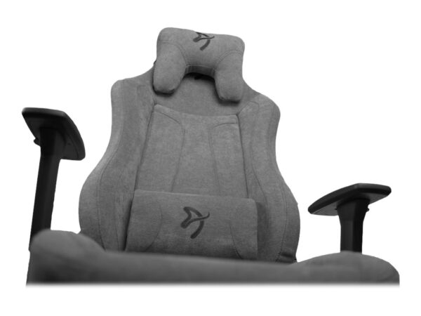 Arozzi Fabric Upholstery | Gaming chair | Vernazza Soft Fabric | Ash - Image 4