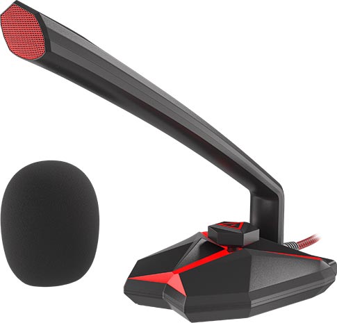 Genesis | Gaming microphone | Radium 200 | Black and red | USB 2.0 - Image 11