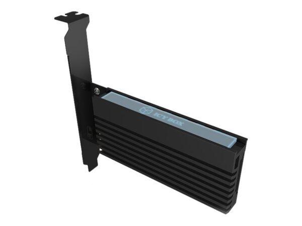 Icy Box IB-PCI214M2-HSL PCIe extension card | Raidsonic | ICY BOX | PCIe card with M.2 M-Key socket for one M.2 NVMe SSD - Image 2