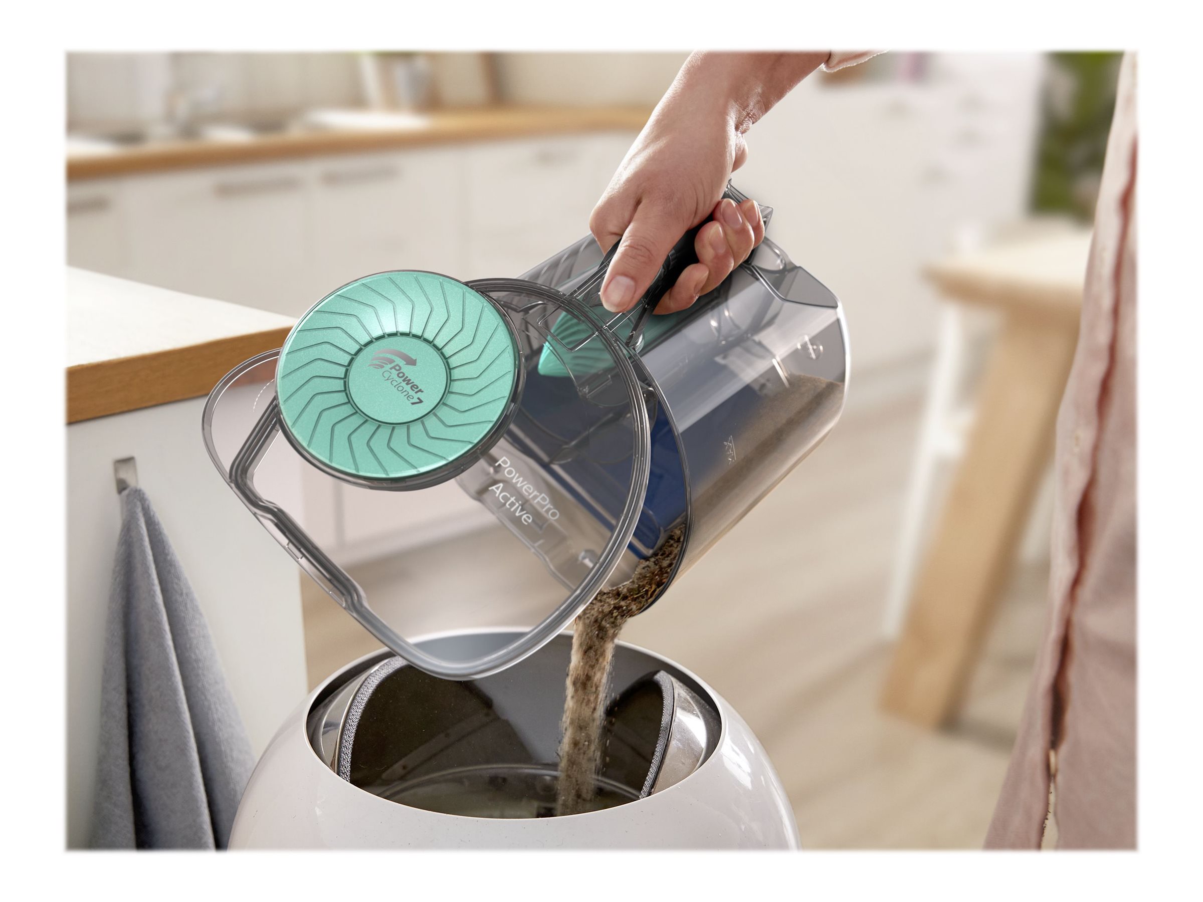 Philips | Vacuum cleaner | PowerPro Active FC9556/09 | Bagless | Power 900 W | Dust capacity 1.5 L | Blue - Image 12