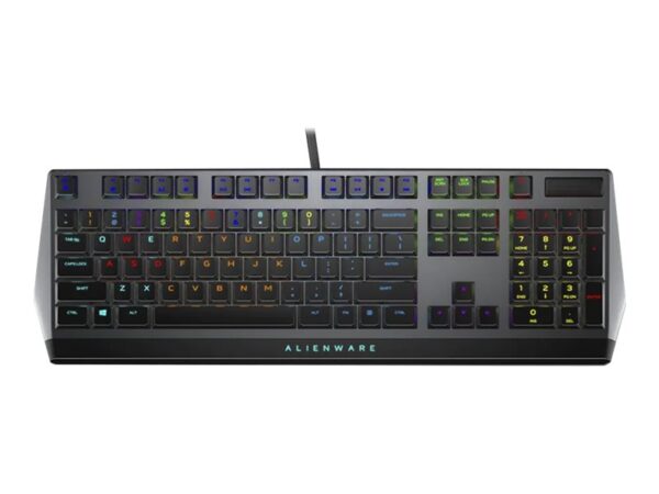 Dell | Alienware Gaming Keyboard | AW510K | Dark Gray | Mechanical Gaming Keyboard | Wired | RGB LED light | EN | English | Numeric keypad - Image 4