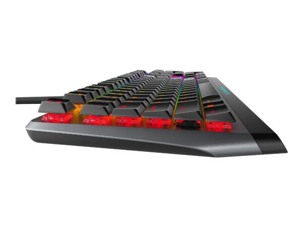 Dell | Alienware Gaming Keyboard | AW510K | Dark Gray | Mechanical Gaming Keyboard | Wired | RGB LED light | EN | English | Numeric keypad - Image 6