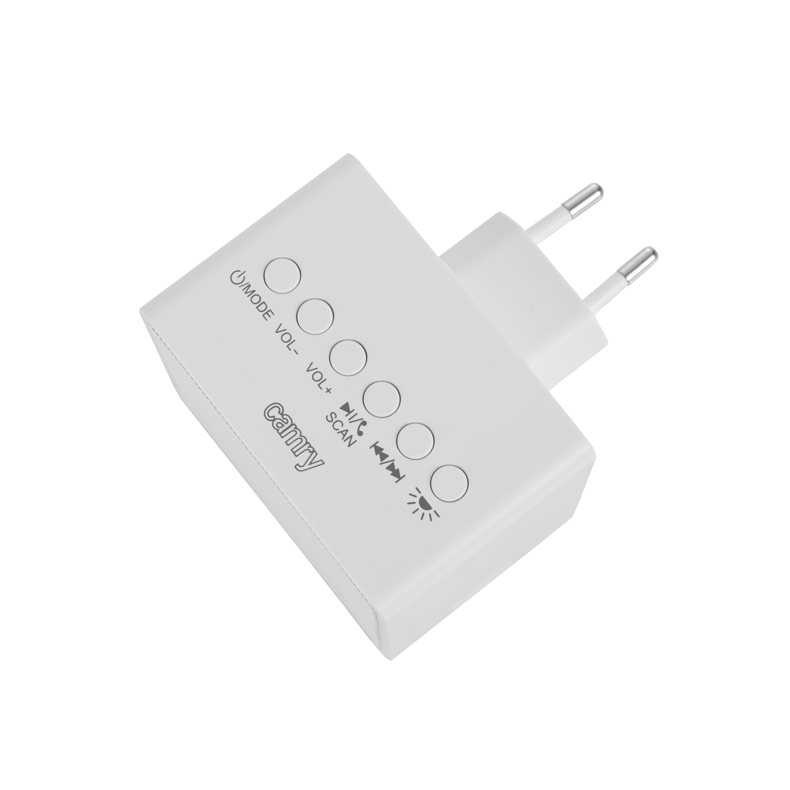 Camry | Compact bluetooth radio | CR 1165 | White - Image 5