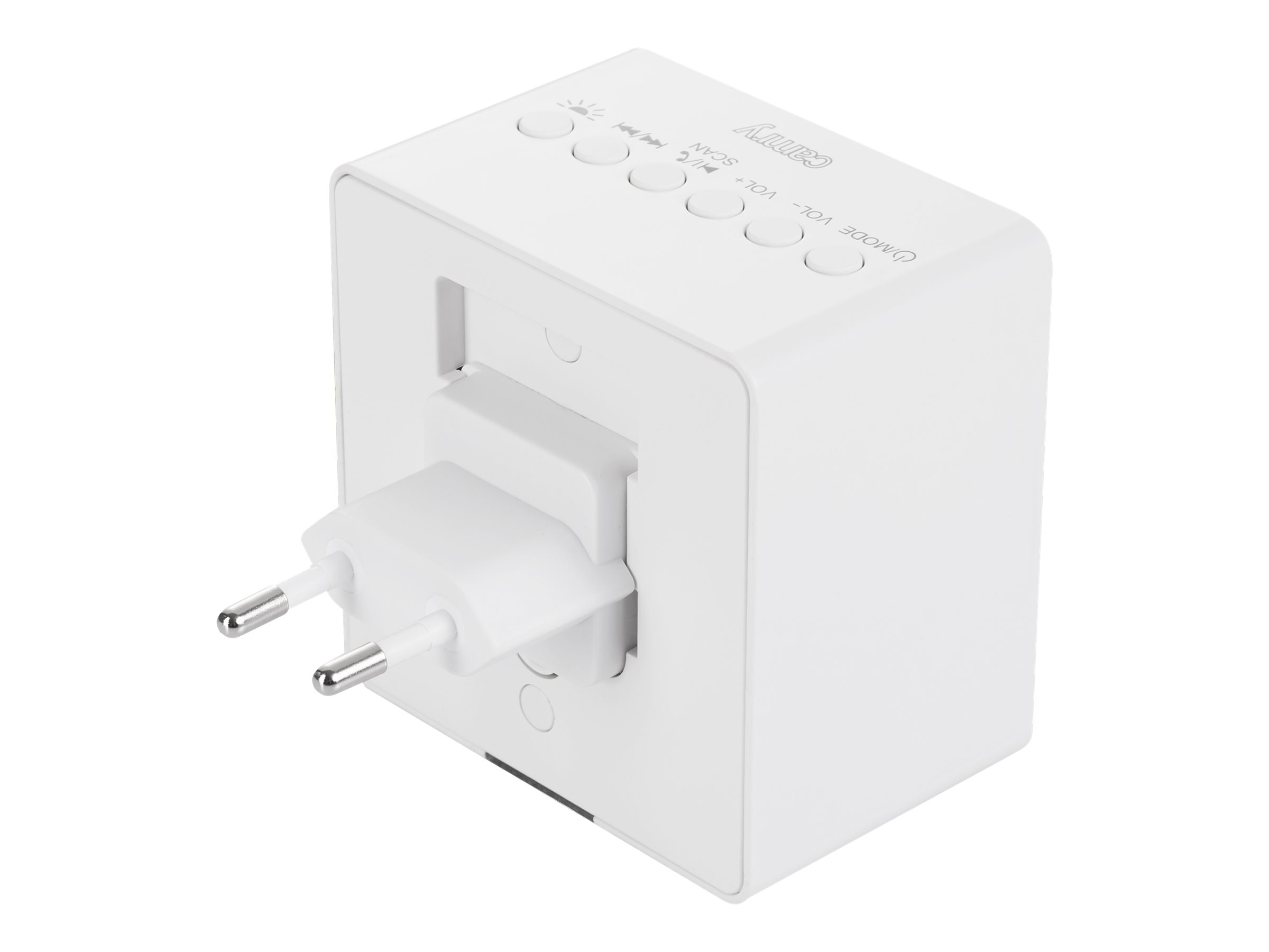 Camry | Compact bluetooth radio | CR 1165 | White - Image 7