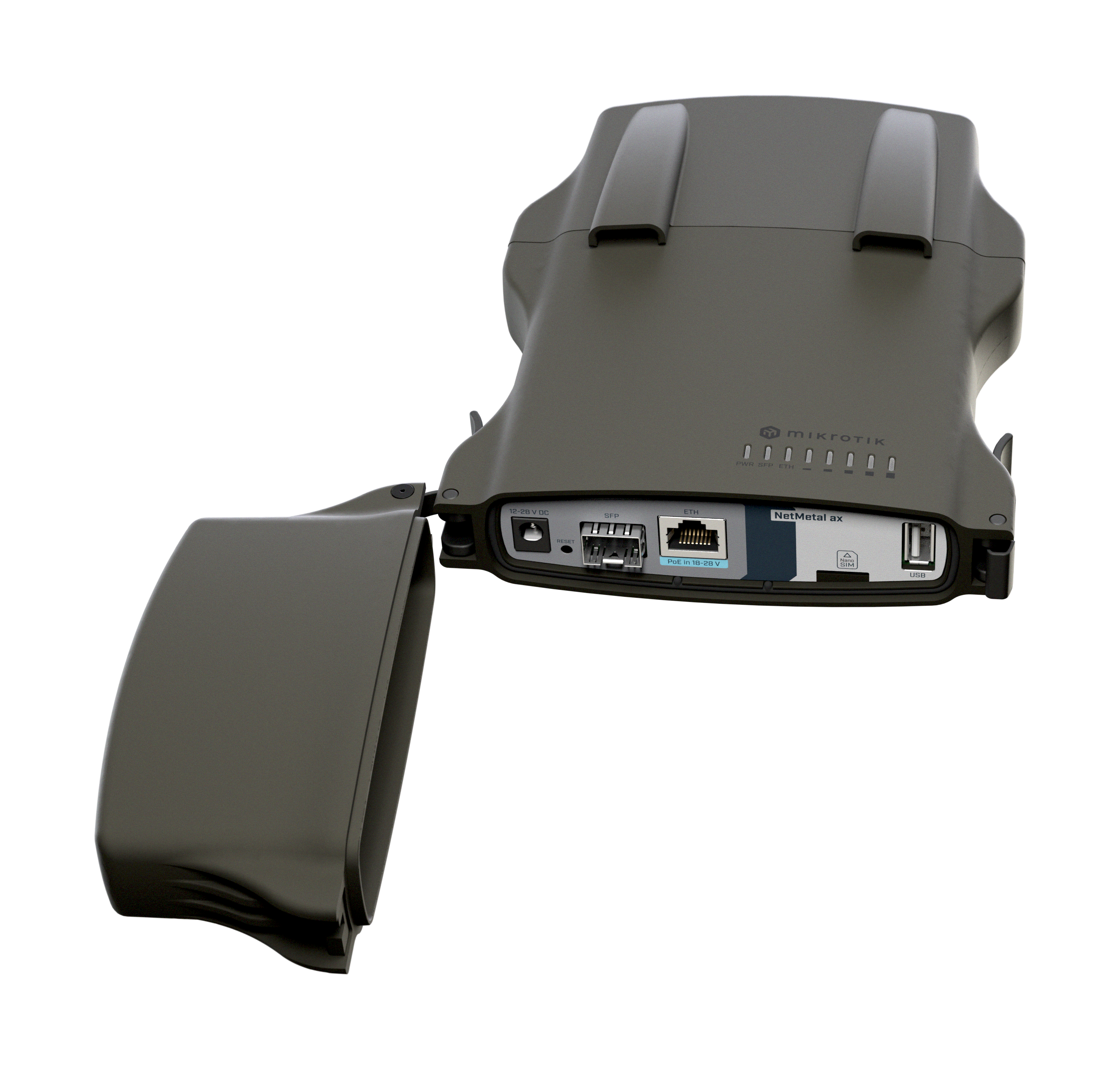 MikroTik NetMetal ax (RouterOS L4) International version | L23UGSR-5HaxD2HaxD-NM | 802.11ax | 10/100/1000 Mbit/s | Ethernet LAN (RJ-45) ports 1 | MU-MiMO No | PoE in - Image 3