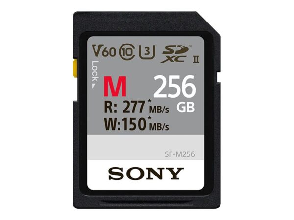 Atminties kortelė Sony SDXC Professional 256GB Class 10 UHS-II | Sony | SF-M Series UHS-II SDXC Memory Card | SFG2M | 256 GB | SDXC | Flash memory class 10 - Image 2