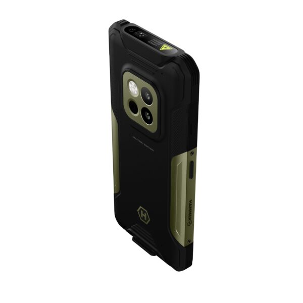 Hammer Construction | 2 Thermal 5G Military Edition | Green | 6.58 " | IPS | 1080 x 2408 pixels | Mediatek | Dimensity 6300 | Internal RAM 8 GB | 256 GB | microSD | Dual SIM | Nano SIM + eSIM | 3G | 4G | 5G | Main camera resolution 108 MP | Secondary camera resolution 32 MP | Android | 14 | 6500 mAh - Image 8