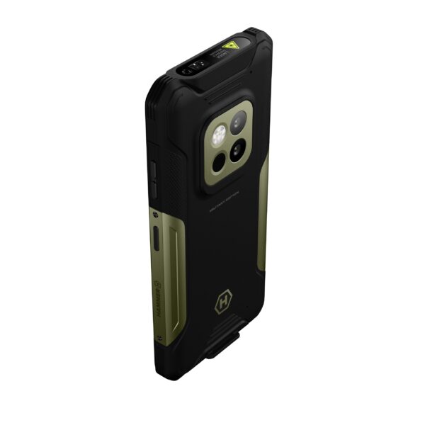 Hammer Construction | 2 Thermal 5G Military Edition | Green | 6.58 " | IPS | 1080 x 2408 pixels | Mediatek | Dimensity 6300 | Internal RAM 8 GB | 256 GB | microSD | Dual SIM | Nano SIM + eSIM | 3G | 4G | 5G | Main camera resolution 108 MP | Secondary camera resolution 32 MP | Android | 14 | 6500 mAh - Image 9