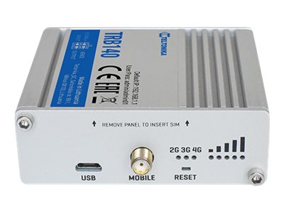 LTE Router | TRB140 | No Wi-Fi | 10/100/1000 Mbit/s | Ethernet LAN (RJ-45) ports 1 | Mesh Support No | MU-MiMO No | 2G/3G/4G | Antenna type 1 x SMA for LTE | 1 x Virtual network interface via micro USB | 24 month(s) - Image 5