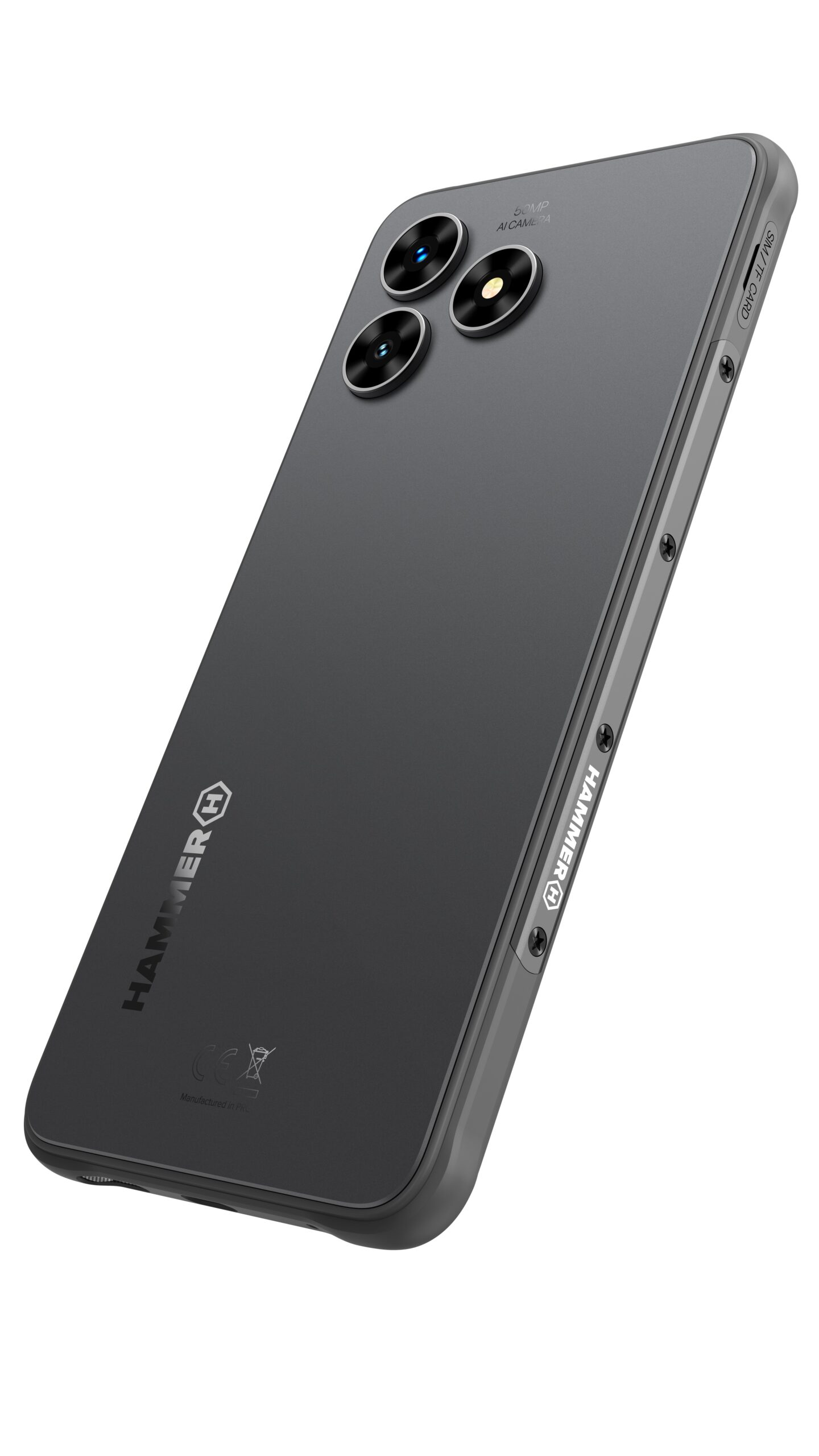 Hammer Blade | Va 5G | Black | 6.56 " | IPS | 2412 × 1080 pixels | Mediatek | D720 | Internal RAM 8 GB | 128 GB | microSD | Dual SIM | Nano SIM | 3G | 4G | 5G | Main camera resolution 50 MP | Secondary camera resolution 8 MP | Android | 13 | 6000 mAh - Image 6
