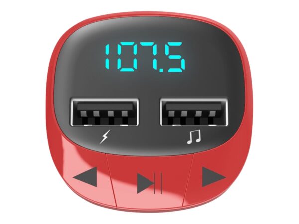 Energy Sistem Car FM Transmitter , Red | Energy Sistem - Image 2