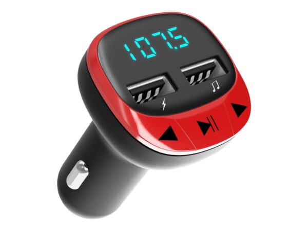 Energy Sistem Car FM Transmitter , Red | Energy Sistem - Image 3