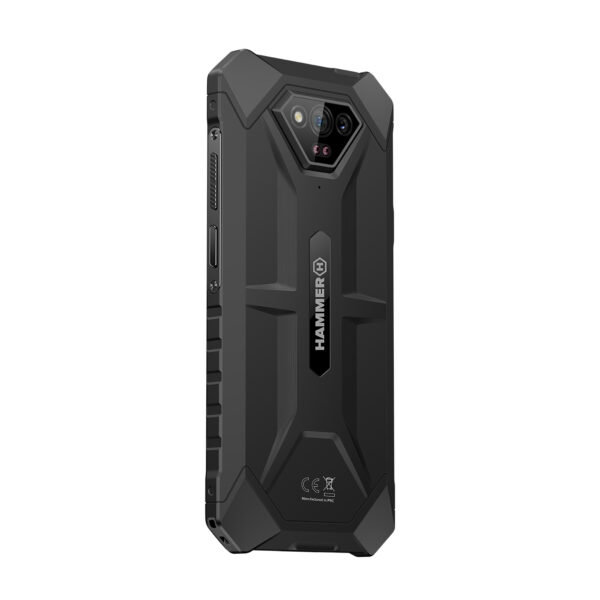 Hammer Iron | V | Black | 6.5 " | IPS | 1600 x 720 pixels | Mediatek | Helio G36 | Internal RAM 6 GB | 64 GB | microSD | Dual SIM | Nano SIM | 3G | 4G | Main camera resolution 50 MP | Secondary camera resolution 8 MP | Android | 13 - Image 6