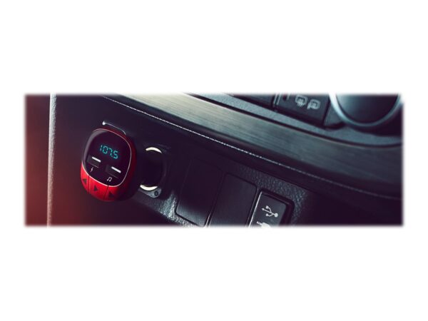 Energy Sistem Car FM Transmitter , Red | Energy Sistem - Image 6