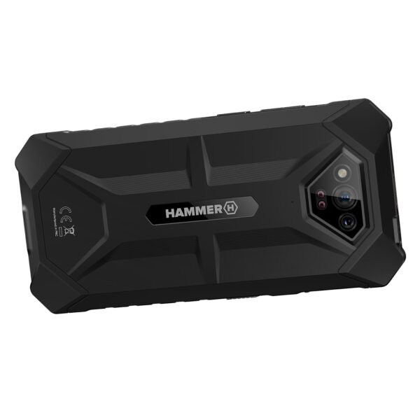 Hammer Iron | V | Black | 6.5 " | IPS | 1600 x 720 pixels | Mediatek | Helio G36 | Internal RAM 6 GB | 64 GB | microSD | Dual SIM | Nano SIM | 3G | 4G | Main camera resolution 50 MP | Secondary camera resolution 8 MP | Android | 13 - Image 7