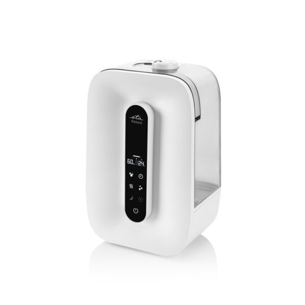 ETA | Humidifier | ETA062690000 Azzuro | Stand | 125 m³ | 115 W | Water tank capacity 7.6 L | Suitable for rooms up to 50 m² | Ultrasonic | Humidification capacity 400 ml/hr | White - Image 2
