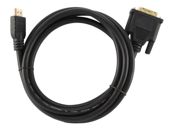 Gembird monitoriaus kabelis HDMI/DVI-DM (18+1) 1.8m | Cablexpert | HDMI to DVI-D | 1.8 m - Image 2