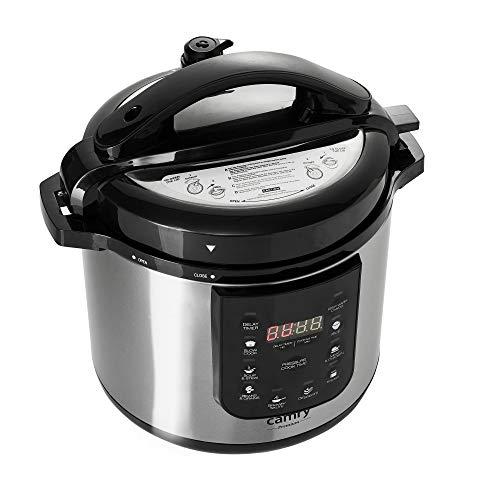 Camry | Pressure cooker | CR 6409 | 1500 W | Alluminium pot | 6 L | Number of programs 8 | Stainless steel/Black - Image 2