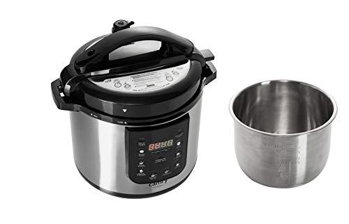 Camry | Pressure cooker | CR 6409 | 1500 W | Alluminium pot | 6 L | Number of programs 8 | Stainless steel/Black - Image 3