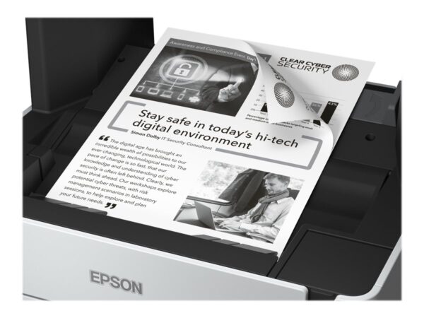Epson 3 in 1 printer | EcoTank M2170 | Inkjet | Mono | All-in-one | A4 | Wi-Fi | White - Image 23