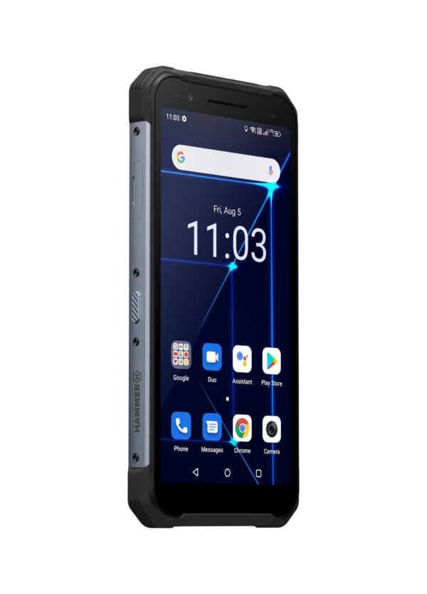 Hammer Construction | Silver | 6 " | IPS | 1080 x 2160 pixels | Mediatek | G85 | Internal RAM 6 GB | 128 GB | microSD | Dual SIM | Nano SIM | 3G | 4G | Main camera resolution 16 MP | Secondary camera resolution 8 MP | Android | 12 | 6000 mAh - Image 2