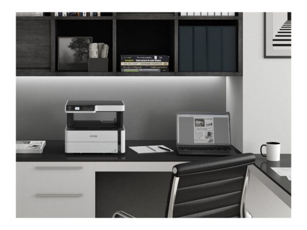 Epson 3 in 1 printer | EcoTank M2170 | Inkjet | Mono | All-in-one | A4 | Wi-Fi | White - Image 39