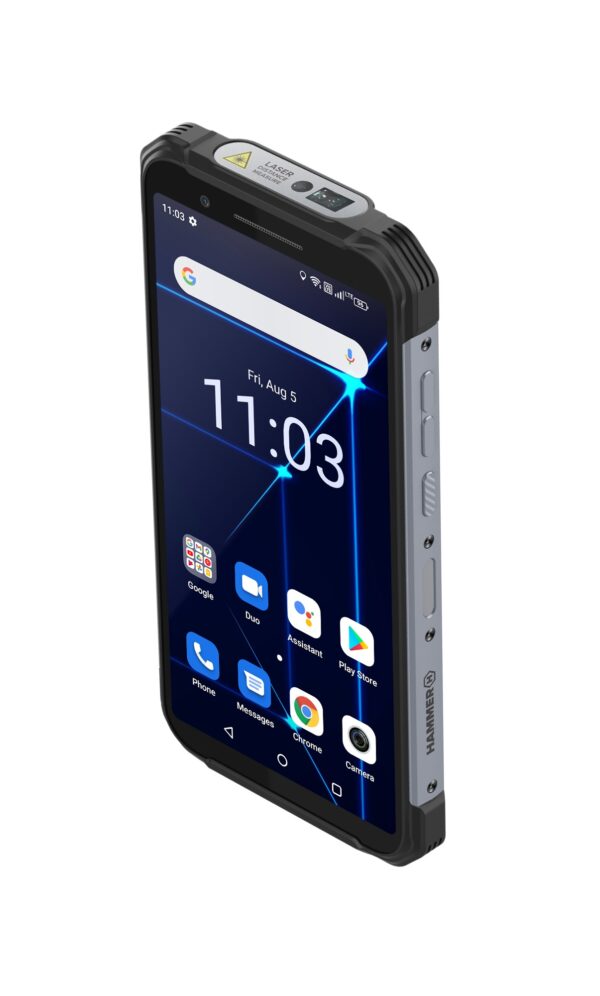 Hammer Construction | Silver | 6 " | IPS | 1080 x 2160 pixels | Mediatek | G85 | Internal RAM 6 GB | 128 GB | microSD | Dual SIM | Nano SIM | 3G | 4G | Main camera resolution 16 MP | Secondary camera resolution 8 MP | Android | 12 | 6000 mAh - Image 4