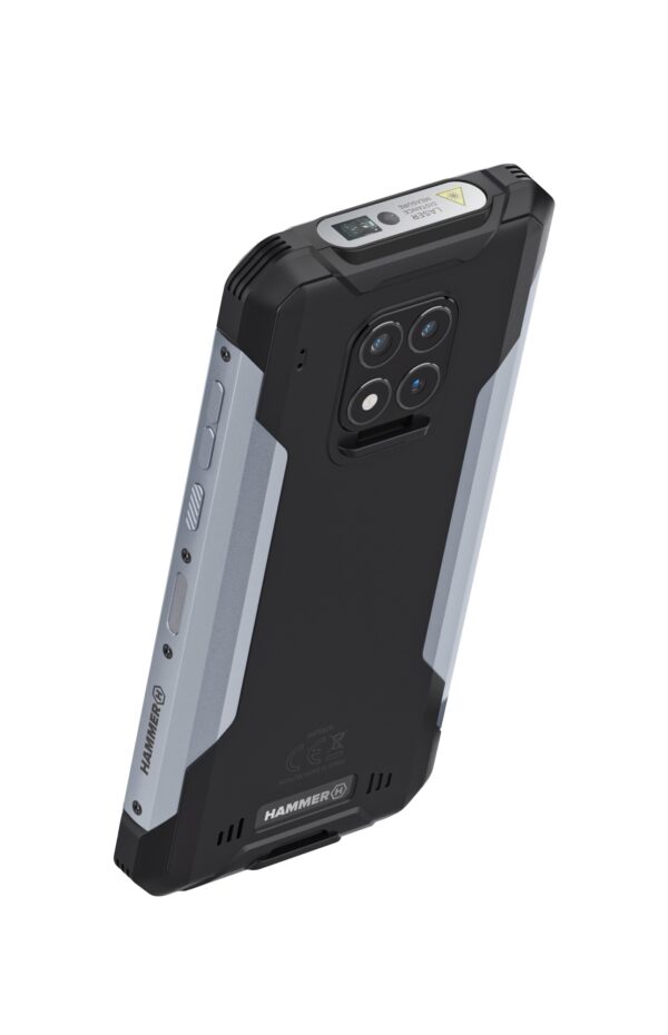 Hammer Construction | Silver | 6 " | IPS | 1080 x 2160 pixels | Mediatek | G85 | Internal RAM 6 GB | 128 GB | microSD | Dual SIM | Nano SIM | 3G | 4G | Main camera resolution 16 MP | Secondary camera resolution 8 MP | Android | 12 | 6000 mAh - Image 7