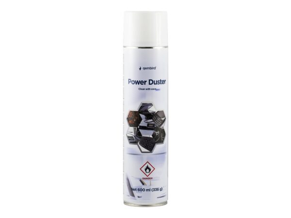 Gembird ompressed air duster (flammable), 600 ml | Gembird - Image 5