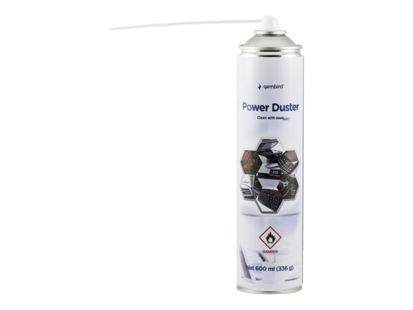 Gembird ompressed air duster (flammable), 600 ml | Gembird - Image 7