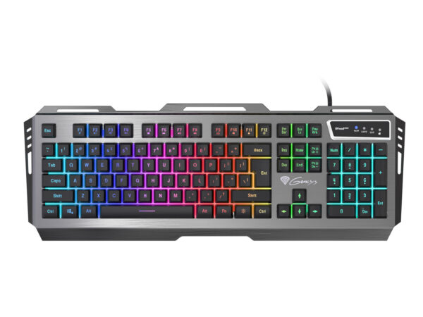 Genesis | Rhod 420 | Gaming keyboard | Wired | RGB LED light | US | 1.6 m | Black - Image 3
