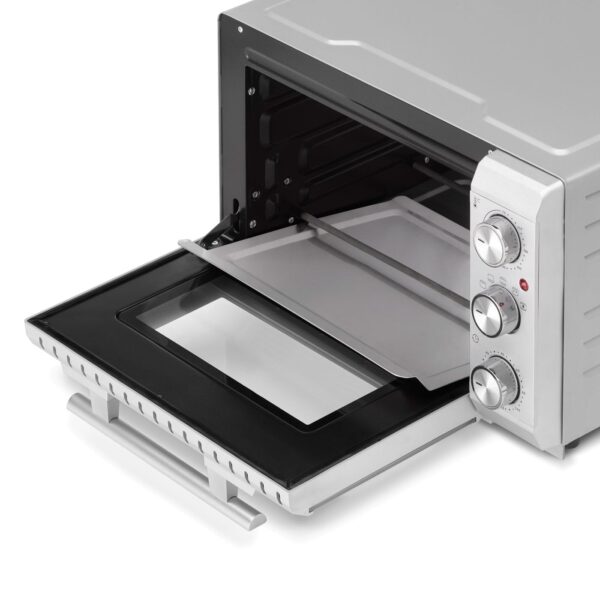 Caso | Compact oven | TO 20 SilverStyle | Easy Clean | Compact | 1500 W | Silver - Image 6