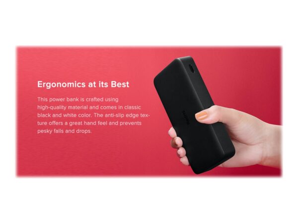 Xiaomi | Redmi Fast Charge Power Bank | 20000 mAh | Black - Image 9