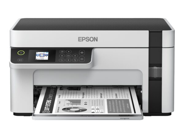 Epson Multifunction compact printer | EcoTank M2120 | Inkjet | Mono | A4 | Wi-Fi | White - Image 3