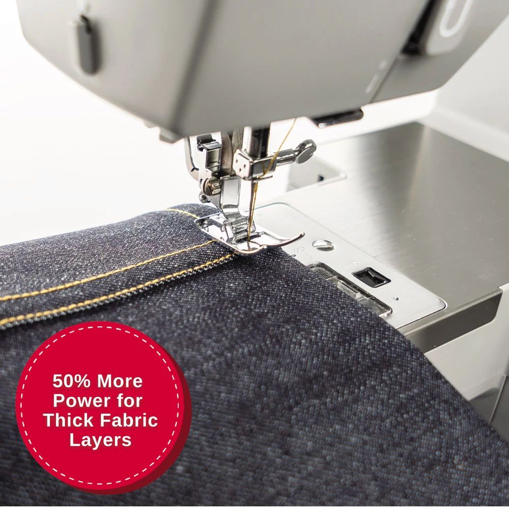 Singer | Sewing Machine | 4432 Heavy Duty | Number of stitches 110 | Number of buttonholes 1 | Grey - Image 3